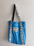 Śliczna niebieska torebka typu shopperka 