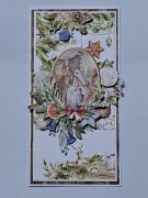 Kartka Bożonarodzeniowa, ręcznie robiona