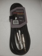 Przewód Jack-Jack 6,3mm TRS 3m stereo symetryczny VOICE KRAFT Vat23%