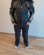 Strój motocyklowy kombinezon damski Vanucci skóra dwuczęściowy