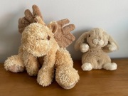 Dwie Maskotki Bukowski Królik Łoś 