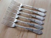 SREBRZONE WIDELCE OBIADOWE FRAGET PLAQUE ROMAŃSKI