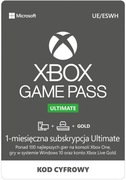 Subskrypcja XBOX GAME PASS Ultimate 1 miesiąc