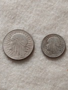 moneta Rzeczpospolita Polska 5 zł. i 2 zł. 