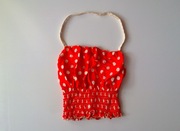 Top letni damski typu bandeau