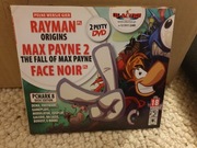 GRY RAYMAN ORIGINS MAX PAYNE 2 FACE NOIR PC PL BEZ FOLII NIEUŻYWANA