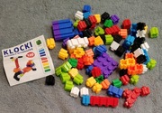 Klocki małych geniuszy konstrukcyjne 120 elementów