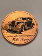 Zabytkowe auta. Miedź 32 mm. Gyges