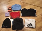 Zestaw ubrań dla dziewczynki 10-12 lat Big Star, Puma, Adidas + gratisy
