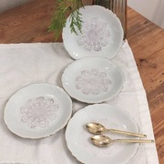 Komplet 4x talerzyków do ciasta Wawel