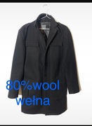 Theo Płaszcz wełniany luksusowy 46 rozmiar