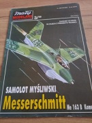 Samolot myśliwski Messerschmitt Me 163 B Komet Mały Modelarz 3/98 