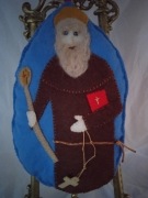 ZAWIESZKA "ŚWIĘTY BENEDYKT" FILC HAND MADE