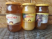 3 MIODY lipowy mniszkowy i leśny 2025