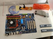 Płyta główna Gigabyte ga-m720-us3 + 3x2Gb RAM + Athlon X2