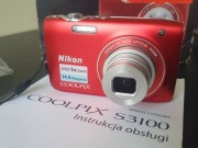 Nikon coolpix S3100, 14 Mpix - 5x Zoom - Sprawny - Bardzo dobry stan 