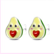 Kolczyki avocado