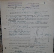 Gromiec Libiąż Protokół przekaz znaków geodezyjnych pod ochronę 1972