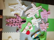 Pajacyk ocieplany kurtka 0-6 miesięcy 56 