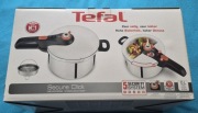 TEFAL SECURE CLICK SZYBKOWAR CIŚNIENIOWY 6L + KOSZ PAROWY INDUKCJA