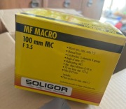 NOWY Soligor 100mm Macro M42