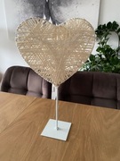 Dekoracja stojąca  serce 