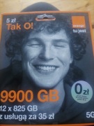 Orange na kartę 5 zl plus doładowanie za 50 zl