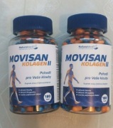 Movisan Collagen II na Stawy,Kości,Mięśnie..2  duze opakowania +małe GRATIS