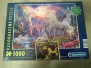 Puzzle Clementoni 1000 el. „Early Evening” -zafoliowane, świecą w ciemności