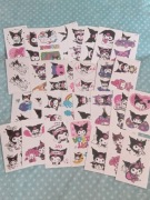 Tatuaże tymczasowe zmywalne sanrio kuromi