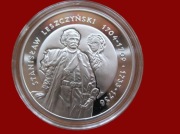 2 x 10 zł. Stanisław Leszczyński - srebro