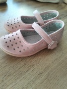 Cudne baleriny róż 29 dziewczęce jak nowe 