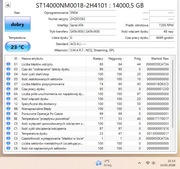 Dysk HDD Seagate Exos X14 14 TB ST14000NM0018 (tylko 48 uruchomień) 