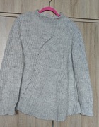 Best Connections szary ciepły sweter luźny  L/XL