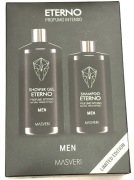 Zestaw Masveri ETERNO Profumo Intenso: Shower Gel 300 ml + Shampoo 250 ml