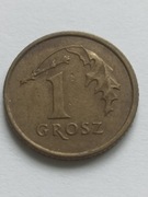 Moneta 1 gr 1990r, z obiegu 