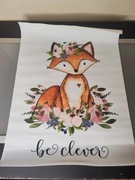 Obraz na płótnie lisek ozdoba Nowy (33)