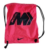 Markowy sportowy plecak worek na trening Nike Mercurial różowy czerwony m