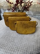 torebki - 3 sztuki skóra - kraj Tunezja