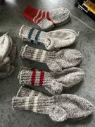 Nowe wełniane skarpetki