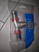 Trójnik PEX 16x1/2 GZ x16 zaprasowywany mosiężny IDMAR / A13