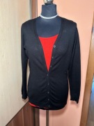 Czarny kardigan ESMARA  | rozmiar M