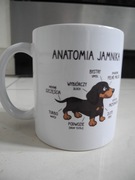 Kubek Anatomia jamnika NOWY w oryginalnym opakowaniu