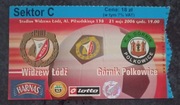 Widzew  - Górnik Polkowice 21.05.2006