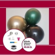 Girlanda balonowa DIY 4-5 m 144 szt. 