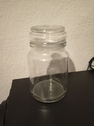 Szklany słoik hermetyczny, słoik na herbatę, kawę i inne, słoik 13 cm