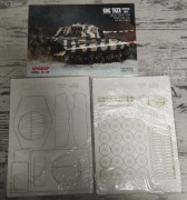 Angraf 106 King Tiger production turret + lasery