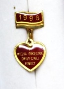 WOŚP - złote serduszko