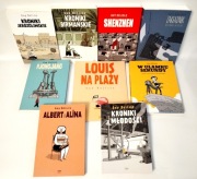 9x GUY DELISLE Shenzhen Louis na plaży Kroniki Jerozolimskie Birmańskie