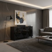 Luksusowa Komoda RTV Szafka Audio Hi-Fi  